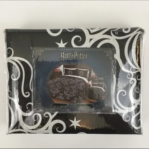 Harry Potter Black Duvet Cover and Pillowcase Set - Picture 4 of 8